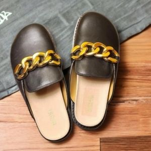 Michael Michael Kors Women's Scarlett Chain Mules, Size 7